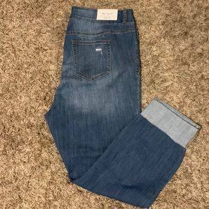 Ms. Cello High Waisted Crop Skinny
